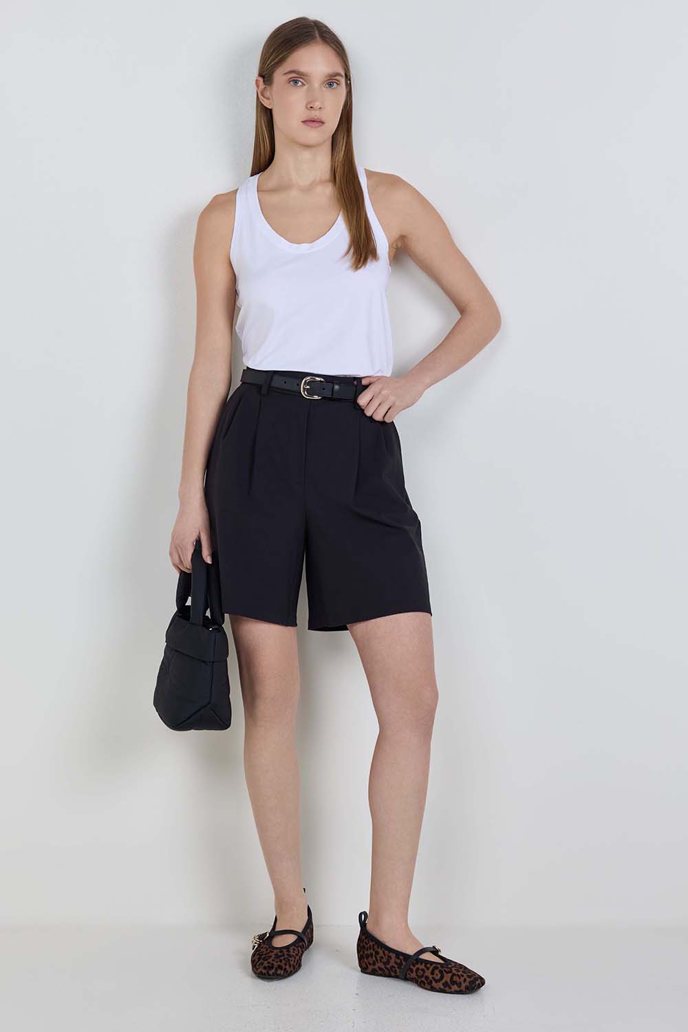 Daydrift Pleated High-Rise Short 7